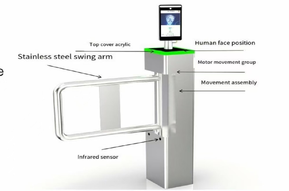 Pole Swing Gate  ACS-508